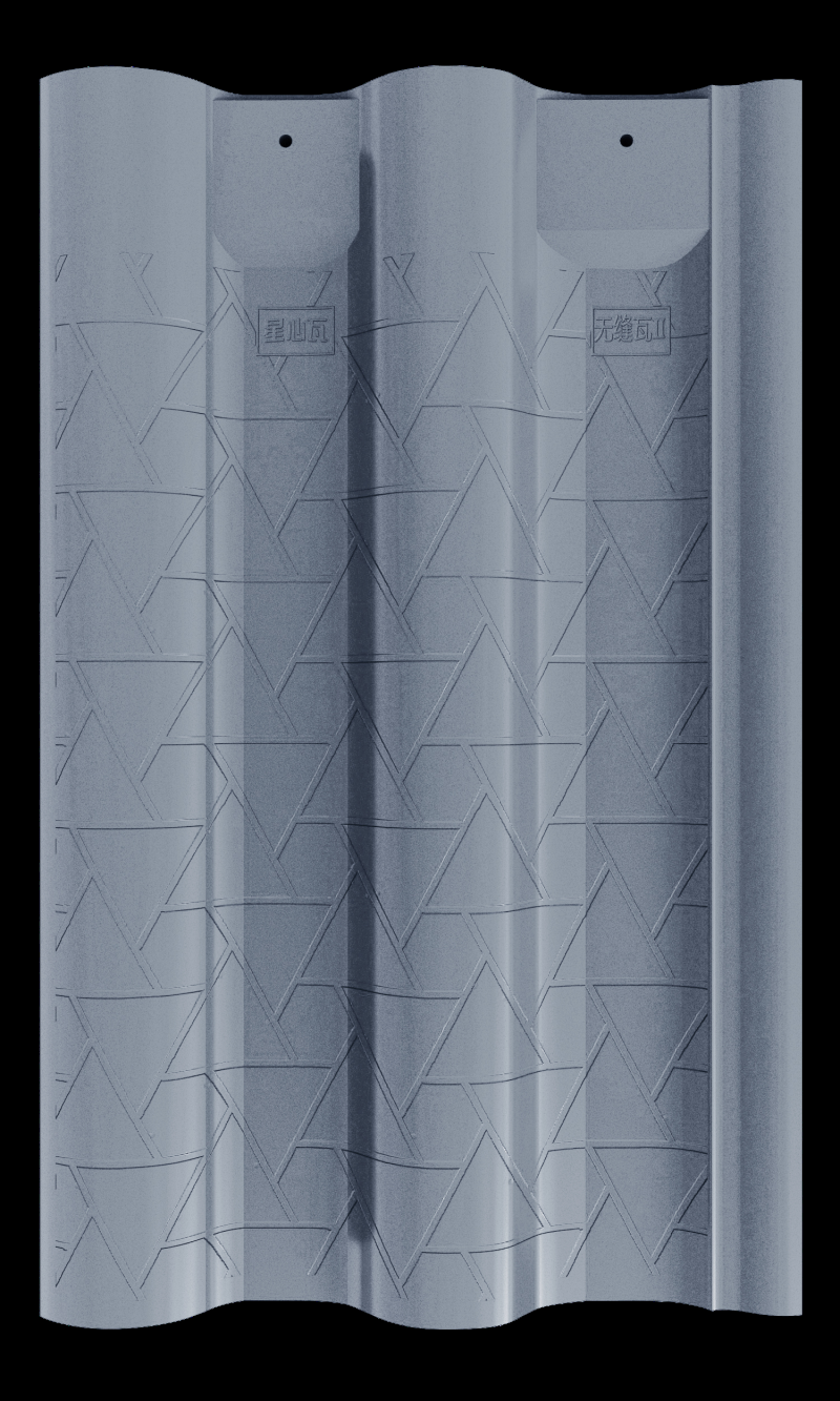 星心無(wú)縫瓦二代-淺灰色